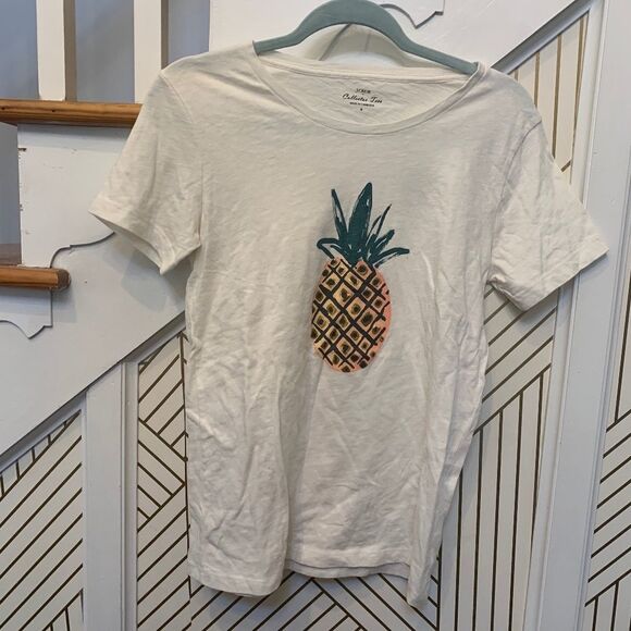J. Crew Factory Pineapple Collector T-Shirt - Picture 2 of 4